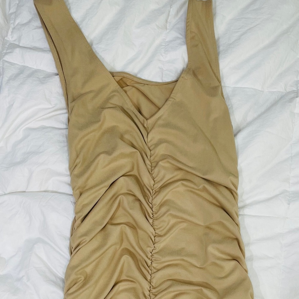 Rouched dress
